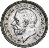 1927 Sixpence - George V British Silver Coin - Very Nice