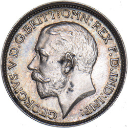 1918 Maundy Fourpence - George V British Silver Coin - Superb
