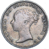 1839 Groat (Fourpence) - Victoria British Silver Coin