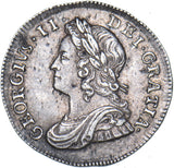 1746 Threepence (6 Over 3) - George II British Silver Coin - Very Nice