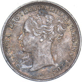 1885 Threepence - Victoria British Silver Coin - Very Nice