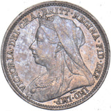 1898 Threepence - Victoria British Silver Coin - Very Nice