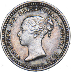 1843 Threehalfpence - Victoria British Silver Coin - Nice