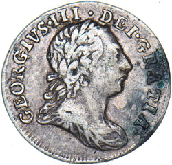 1772 Maundy Twopence - George III British Silver Coin - Nice