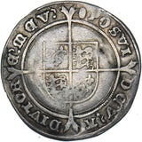 1551-3 Shilling (mm. tun) - Edward VI British Silver Hammered Coin - Nice