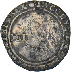 1605-6 Shilling (mm. rose) - James I British Silver Hammered Coin