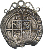 1581 Sixpence - Elizabeth I British Hammered Silver Coin