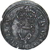 1625-49 Farthing (Maltavers) - Charles I British Hammered Copper Coin - Nice