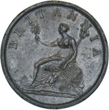 1806 Penny - George III British Copper Coin - Very Nice