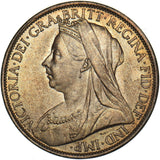 1901 Penny - Victoria British Bronze Coin - Superb