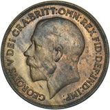 1918 Penny - George V British Bronze Coin - Very Nice