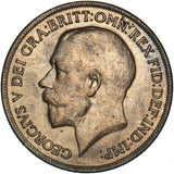 1914 Penny - George V British Bronze Coin - Superb