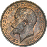 1920 Penny - George V British Bronze Coin - Very Nice