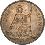 1951 Penny - George VI British Bronze Coin - Superb