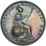 1853 Halfpenny - Victoria British Copper Coin - Nice