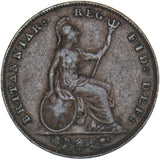 1851 Farthing - Victoria British Copper Coin - Nice