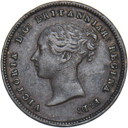 1842 Half Farthing - Victoria British Copper Coin - Nice