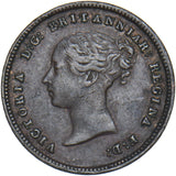 1842 Half Farthing - Victoria British Copper Coin - Nice