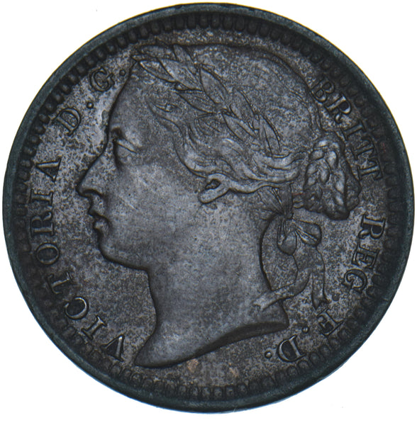 1868 Third Farthing - Victoria British Bronze Coin - Very Nice