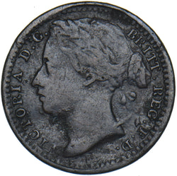 1881 Third Farthing - Victoria British Bronze Coin