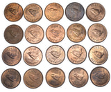 1937 - 1956 High Grade Farthings Lot (20 Coins) - British Bronze Coins