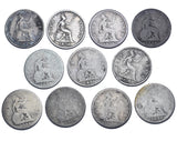 1836 Groats Lot (11 Coins) - William IV British Silver Coins