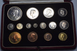 1937 Proof Set - George VI British Coins