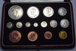 1937 Proof Set - George VI British Coins