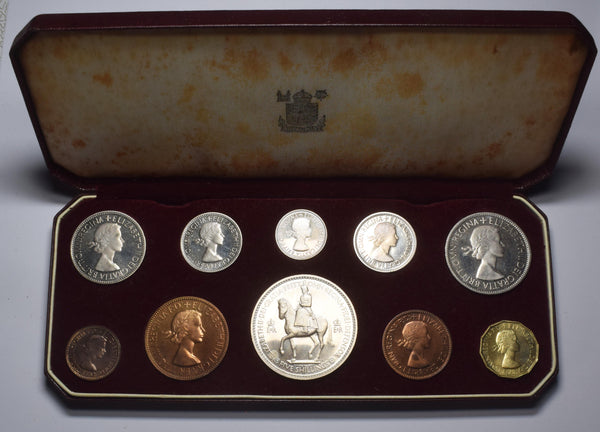 1953 Proof Set - Elizabeth II British Coins