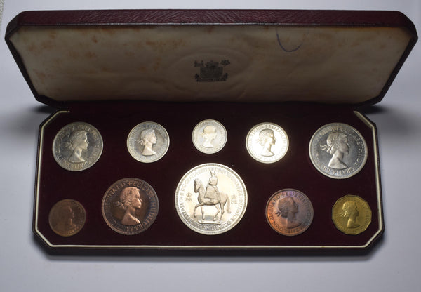 1953 Proof Set - Elizabeth II British Coins