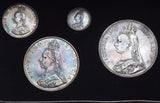 1887 Specimen Set - Victoria British Silver Coins