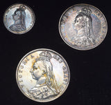 1887 Specimen Set - Victoria British Silver Coins