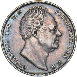 1837 Halfcrown - William IV British Silver Coin - Nice