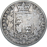 1848 Halfcrown - Victoria British Silver Coin