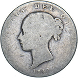 1849 Halfcrown - Victoria British Silver Coin