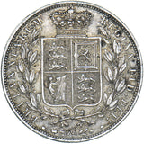 1884 Halfcrown - Victoria British Silver Coin - Very Nice