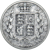 1887 Halfcrown (Young Head) - Victoria British Silver Coin