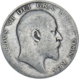 1903 Halfcrown - Edward VII British Silver Coin