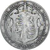1903 Halfcrown - Edward VII British Silver Coin