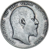 1904 Halfcrown - Edward VII British Silver Coin