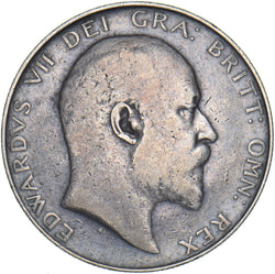 1906 Halfcrown - Edward VII British Silver Coin - Nice