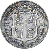 1906 Halfcrown - Edward VII British Silver Coin - Nice