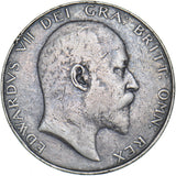 1908 Halfcrown - Edward VII British Silver Coin - Nice
