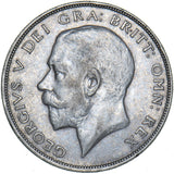 1925 Halfcrown - George V British Silver Coin - Nice