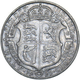 1925 Halfcrown - George V British Silver Coin - Nice