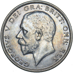 1930 Halfcrown - George V British Silver Coin - Nice