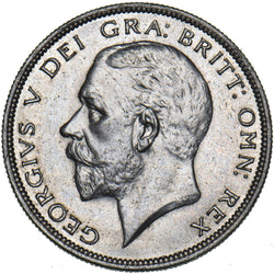 1931 Halfcrown - George V British Silver Coin - Very Nice