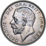 1935 Halfcrown - George V British Silver Coin - Very Nice