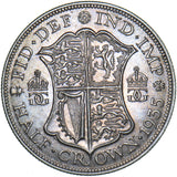 1935 Halfcrown - George V British Silver Coin - Very Nice