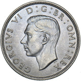1938 Halfcrown - George VI British Silver Coin - Superb
